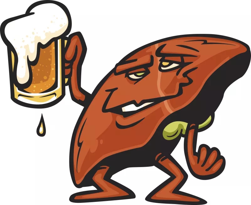 酒精相關的肝病：類型、癥狀、風險因素