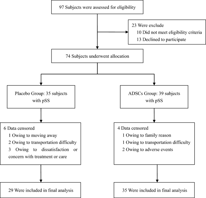 圖1：該臨床試驗的流程圖。