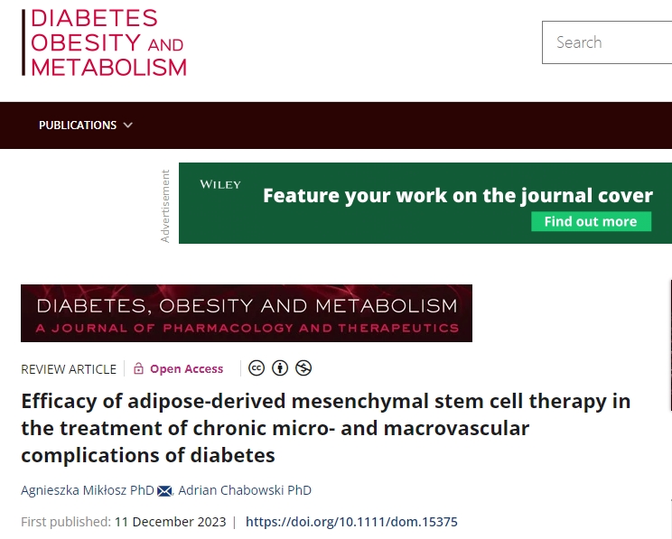 糖尿病期刊綜述:干細胞治療糖尿病慢性微血管和大血管并發癥的療效 糖尿病期刊綜述:干細胞治療糖尿病慢性微血管和大血管并發癥的療效