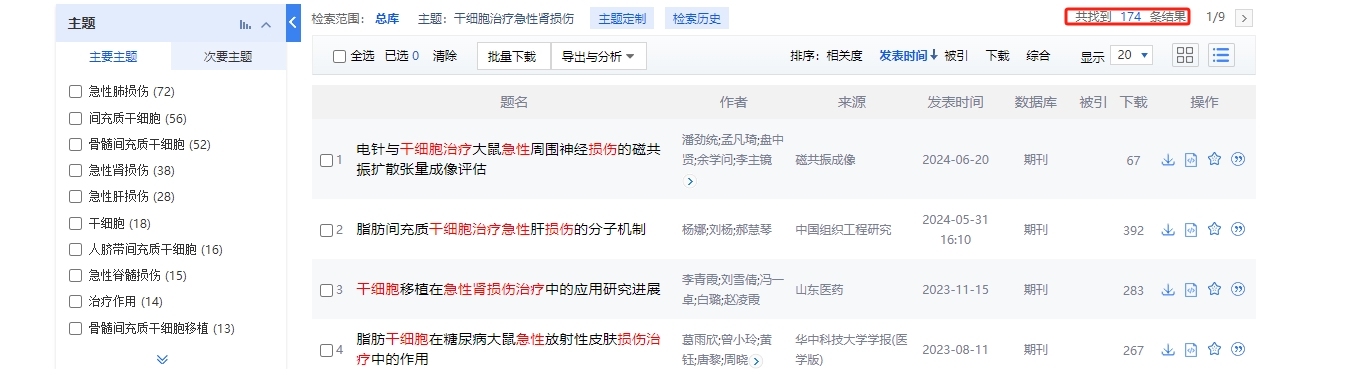 干細(xì)胞治療急性腎損傷的臨床研究進(jìn)展 干細(xì)胞治療急性腎損傷的臨床研究進(jìn)展