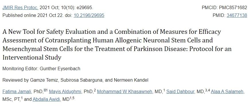 人類同種異體神經干細胞和間充質干細胞聯合移植治療帕金森病的安全性評價新工具及療效評估綜合措施:干預性研究方案 人類同種異體神經干細胞和間充質干細胞聯合移植治療帕金森病的安全性評價新工具及療效評估綜合措施:干預性研究方案
