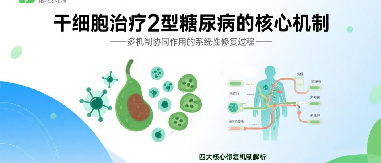 干細(xì)胞治療2型糖尿病的4大核心機制